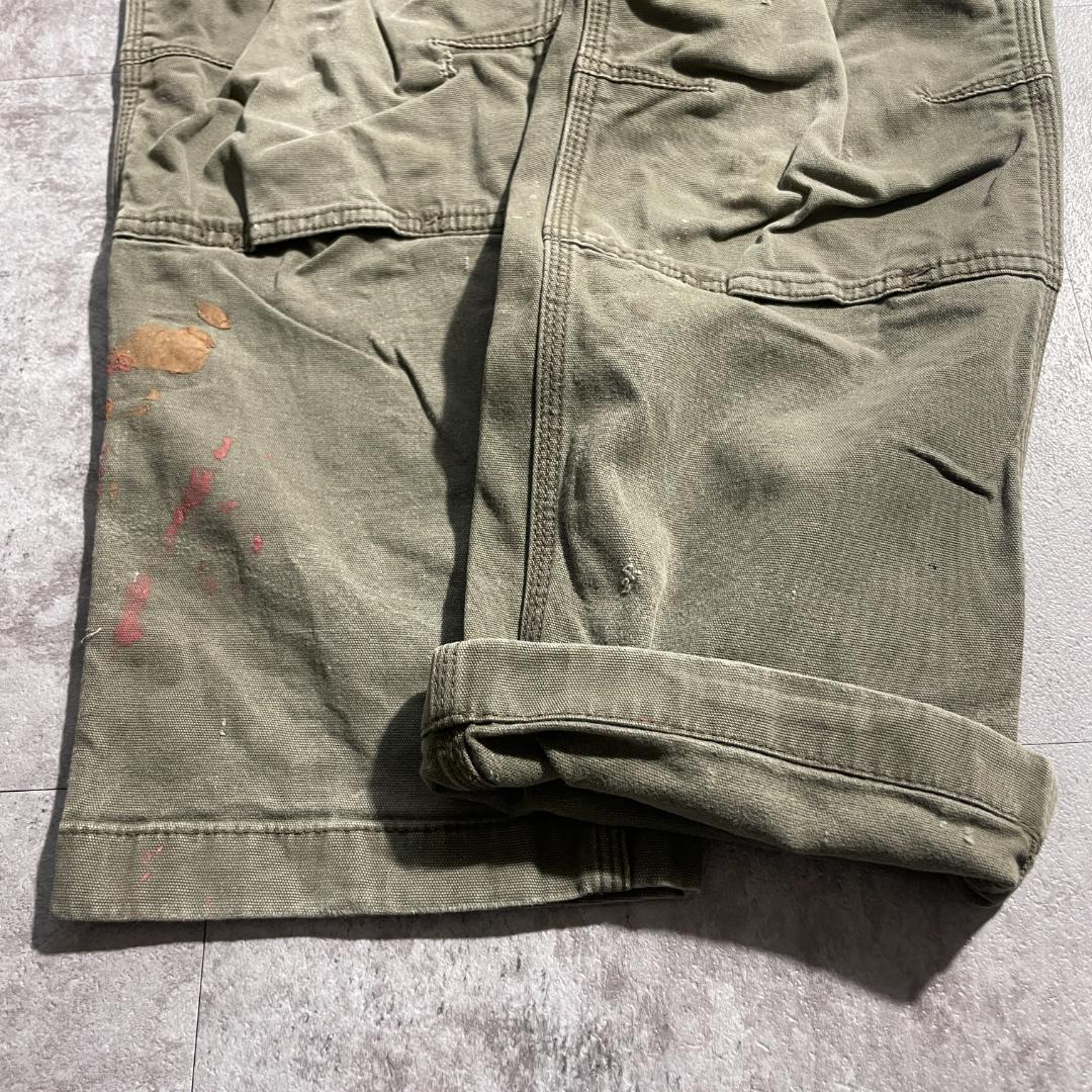 20s モスグリーン ダブルニー カーハート Carhartt 30×30 | ib2