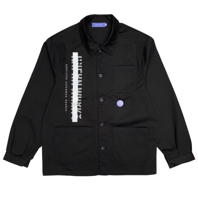 "VARIANT"  Coverall JKT BLACK