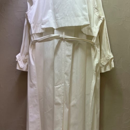 kenichi. ケンイチ 22AW ベルテッドトレンチコート ホワイト size-L 