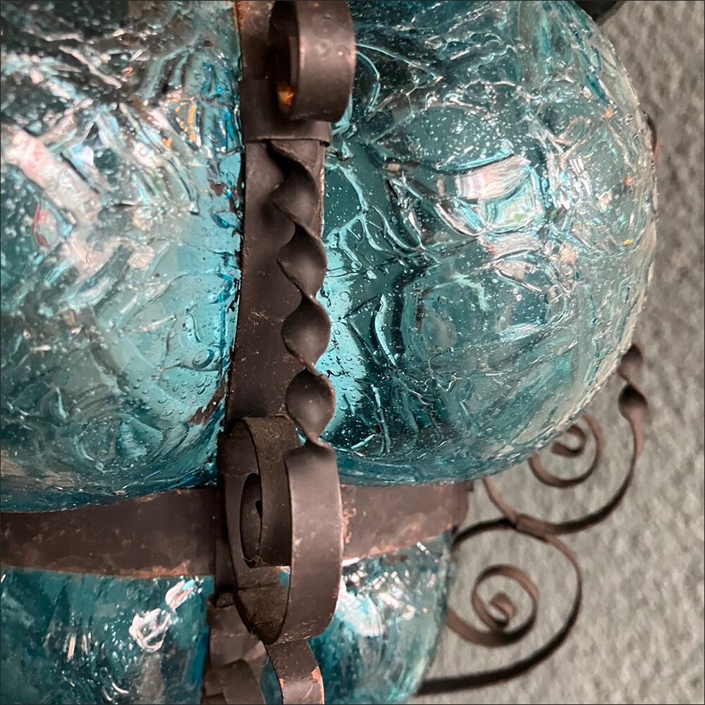 ヴィンテージ モロッコ ガラス ペンダントライト】 | ALL