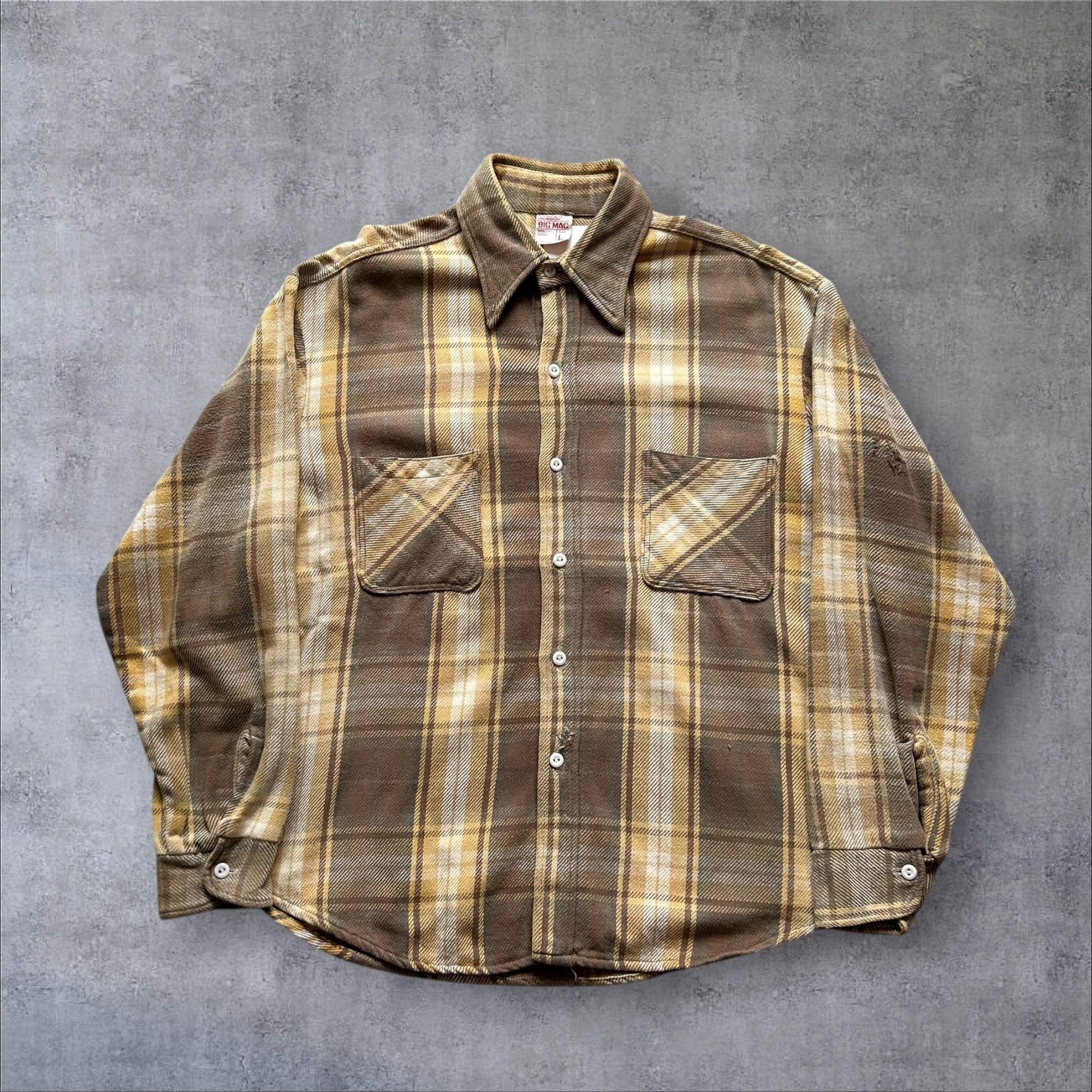 1970s BIG MAC Heavy Flannel Shirt【高円寺店】