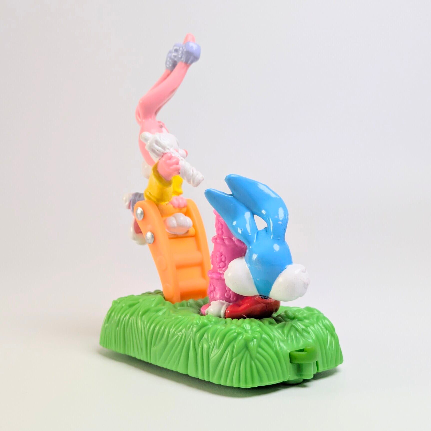 ☆VINTAGE JUNK 1994☆【 McDonald's / マクドナルド 】『 Happy Birthday Train ( ハッピーバースデー・トレイン ) / タイニートゥーンズ / バスターバニー&バブスバニー 』McDonald's Happy Meal Toy ハッピーミールトイ 〚アメリカン雑貨 アメトイ〛