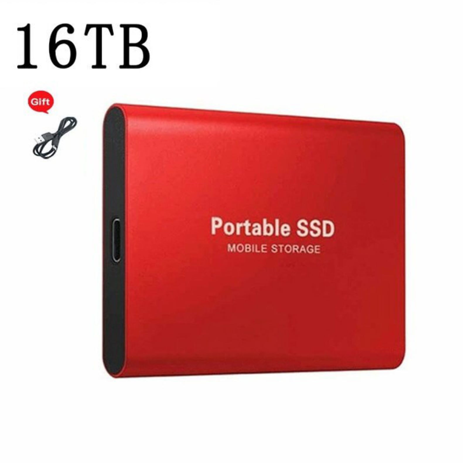 外付けハードディスク　　ポータブルSSD  16TB