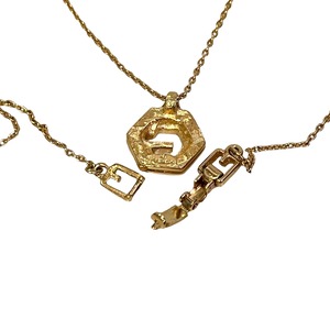 vintage GIVENCHY hexagon pendant necklace