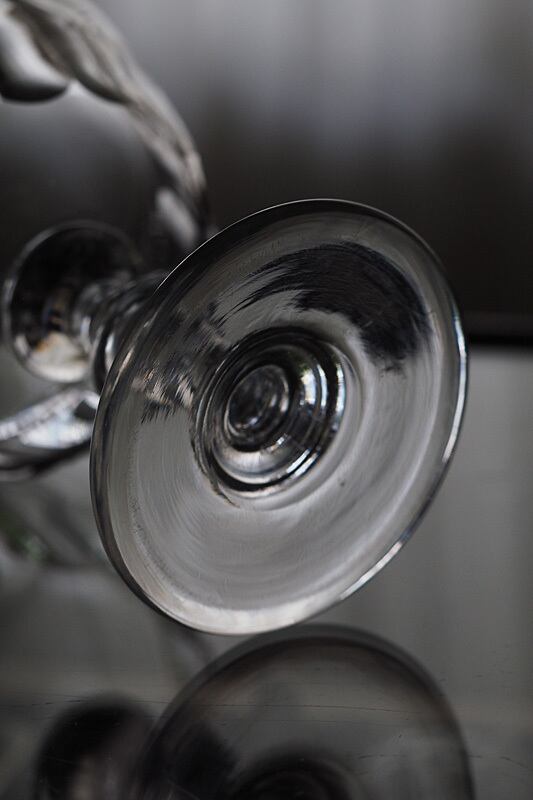 クリスタルボンボニエール-antique glass bonbonniere | アンティーク