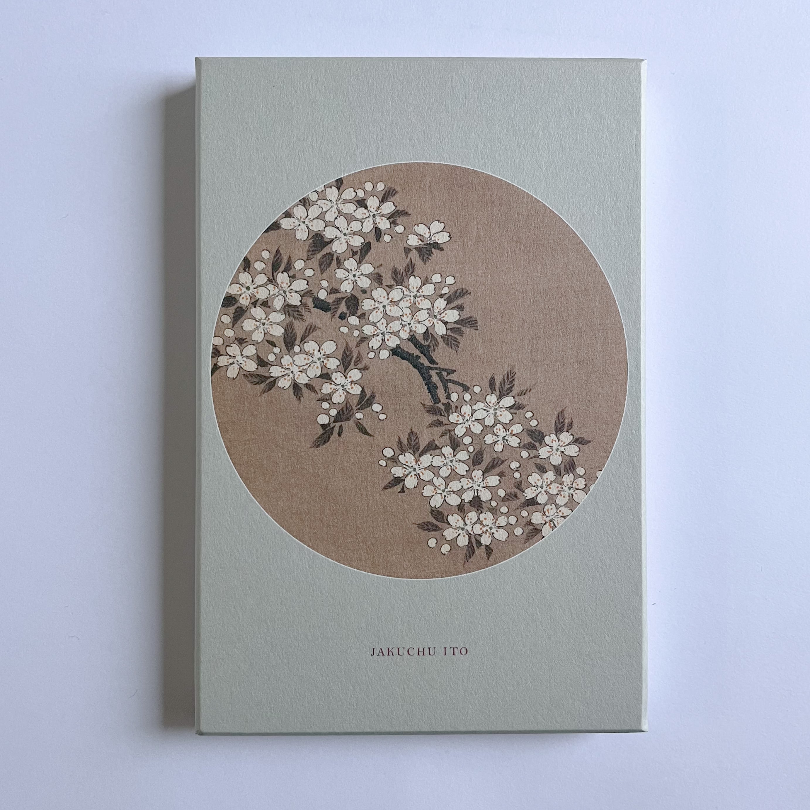 伊藤若冲 御朱印帳 「花卉図天井画」水仙・山桜 | hmm, by 東京都