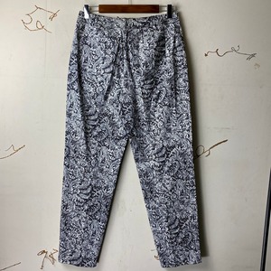 old paisley pattern cotton pants