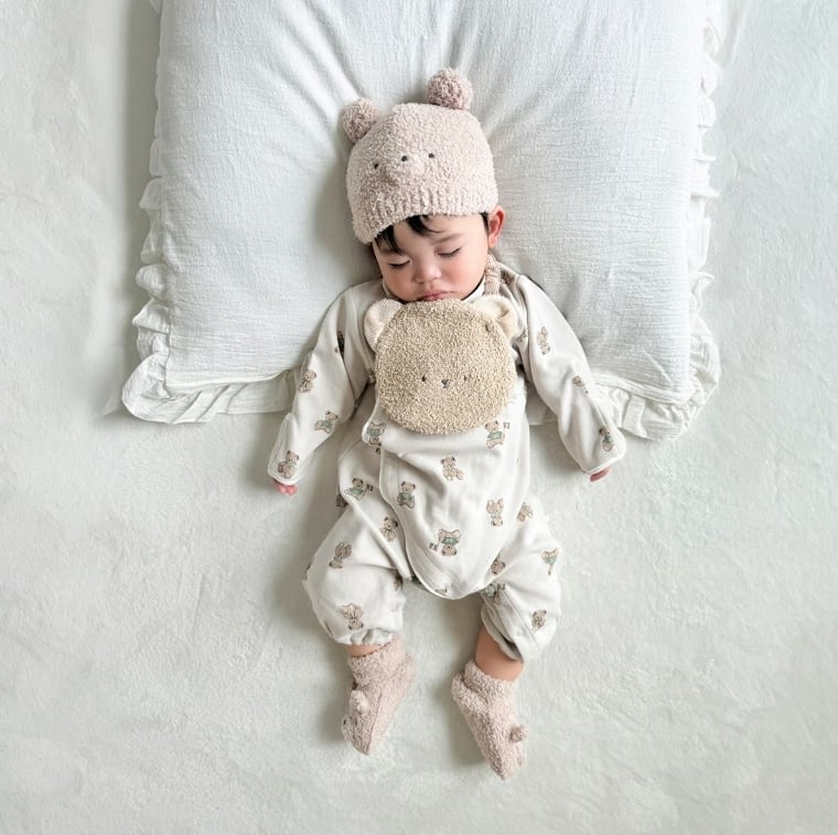 mocmof モクモフ | マシュマロニット アニマルキャップ ベビー帽子