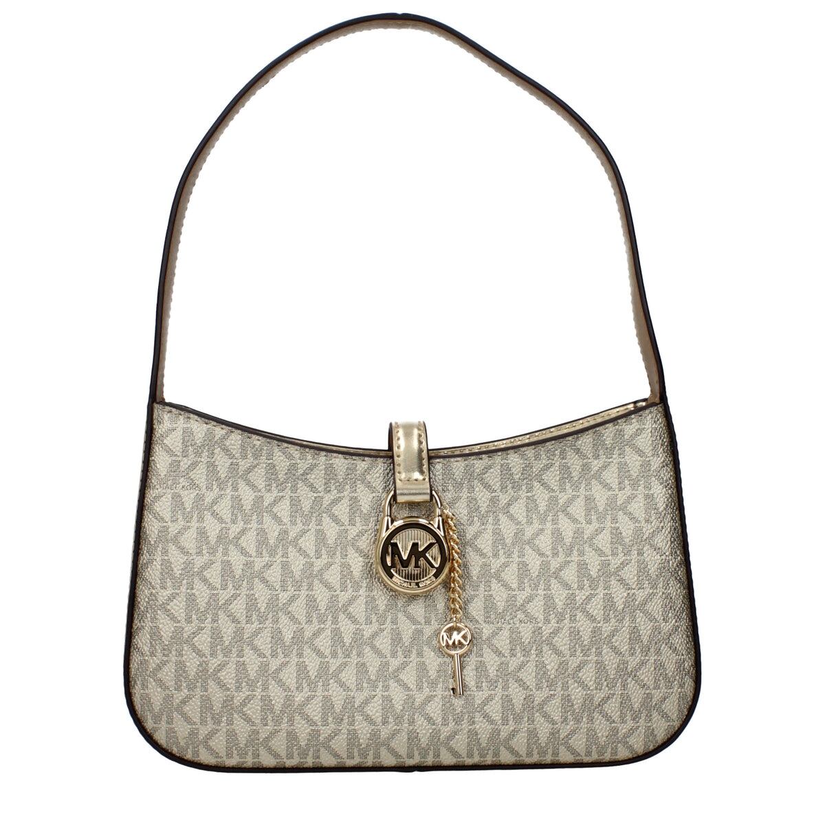 【新品】MICHAEL KORS マイケルコース レディース ハンドバッグ ファブリック ゴールド 35F5G1YC1MPALEGOLD