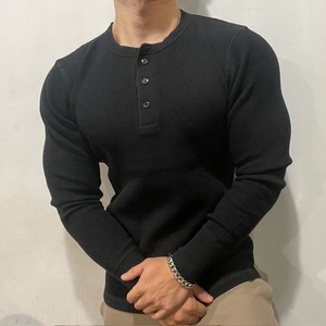 サーマルヘンリーネックTシャツ　A-0440
