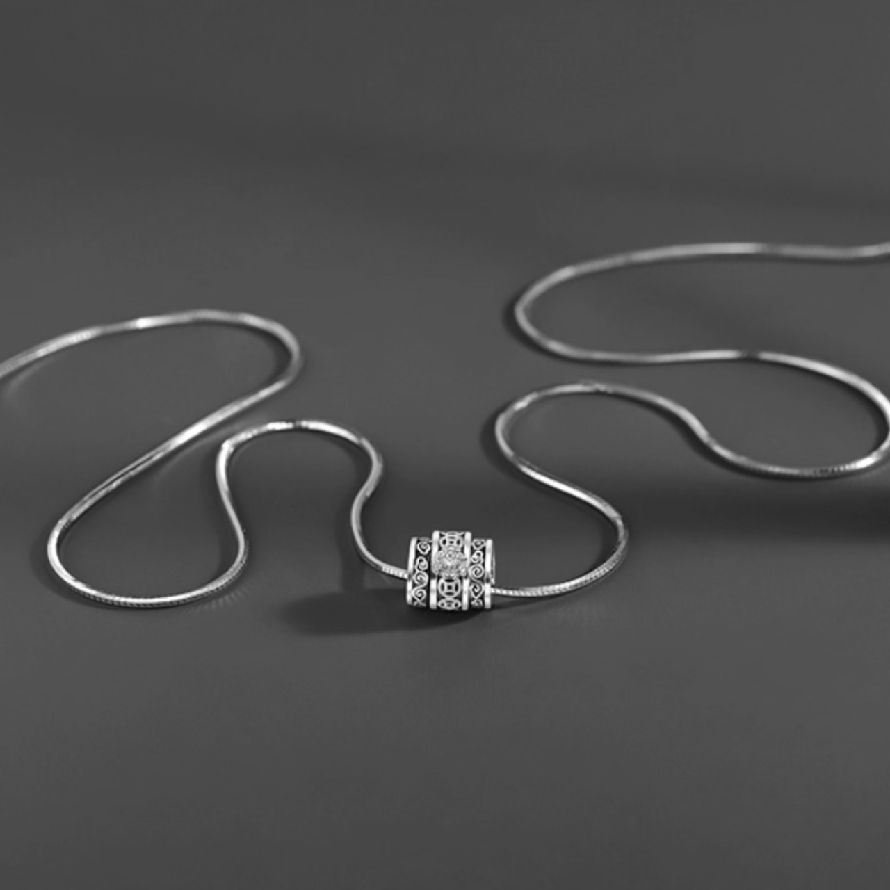 ワンポイント カジュアルネックレス af0403