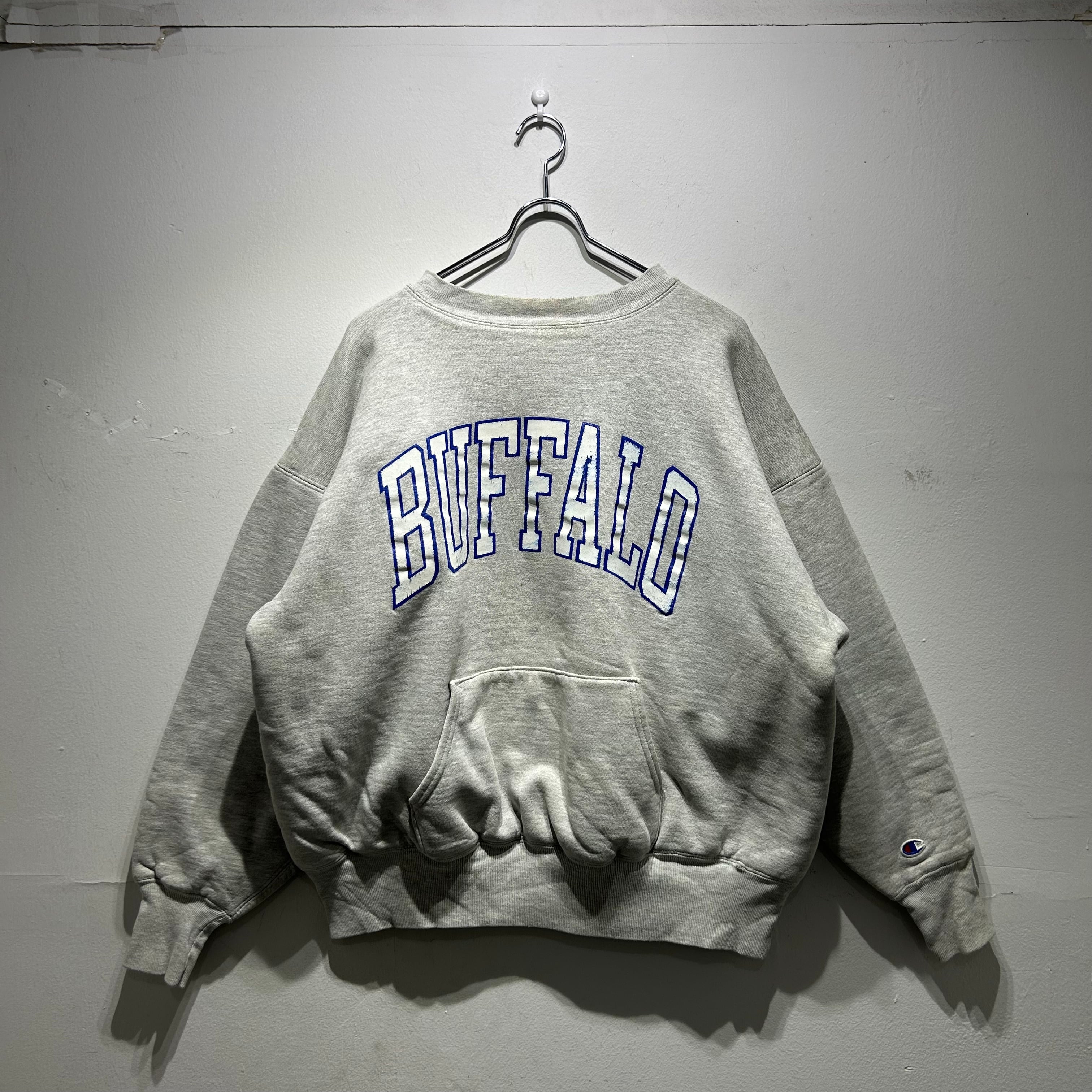 90s Champion" Doubleface "BUFFALO sweat【仙台店】
