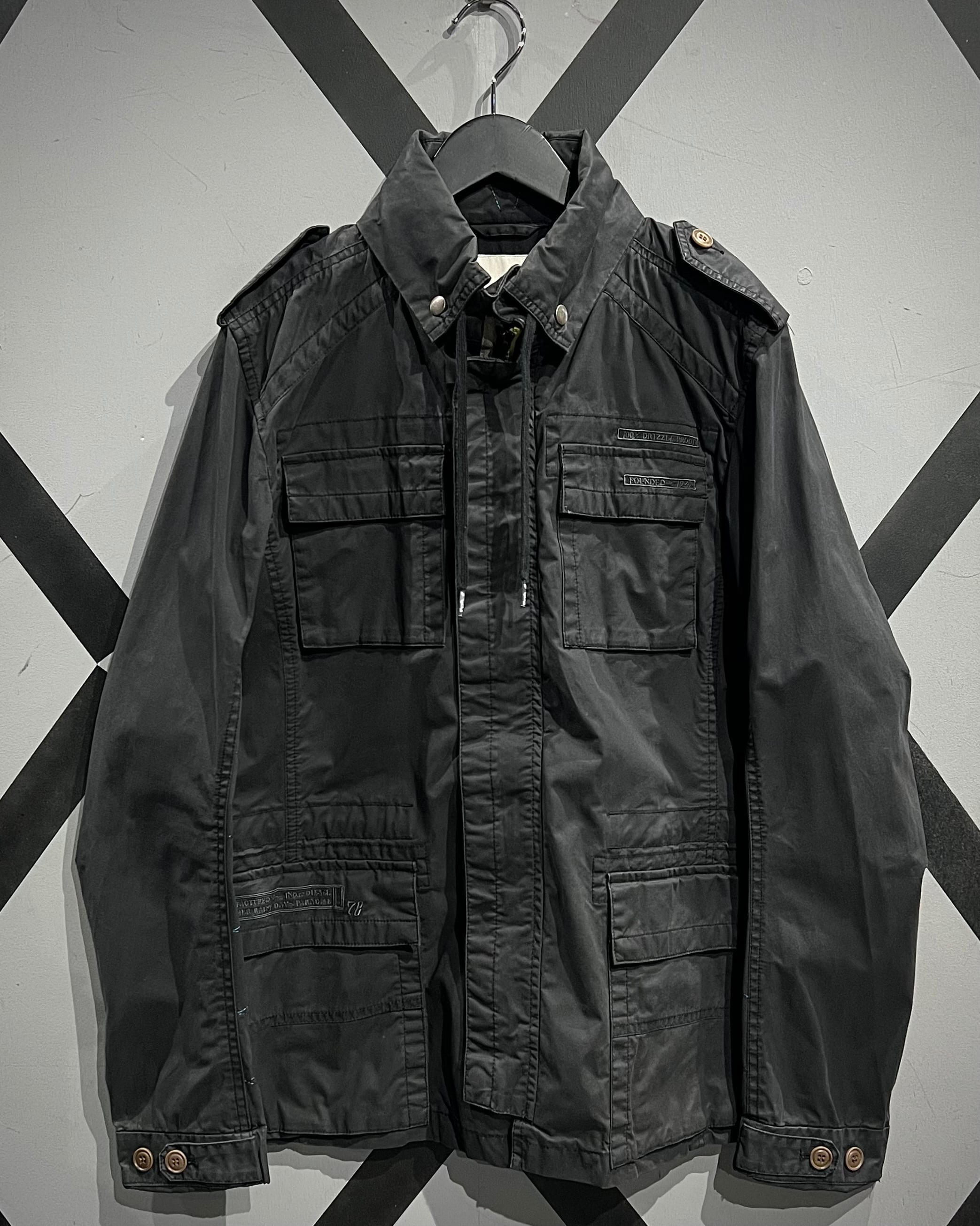Hiroeさん　DIESEL ミリタリージャケット M-65 X VINTAGE】“DIESEL” M-65 Type Coating Field Jacket | Caka(カカ