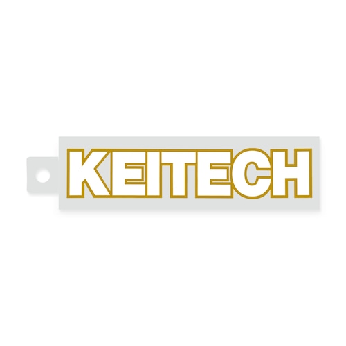 KEITECHロゴ　カッティングステッカー　Sサイズ