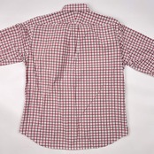 MACKINTOSH マッキントッシュ チェック BD ボタンダウン 長袖シャツ M /レッド系 メンズ