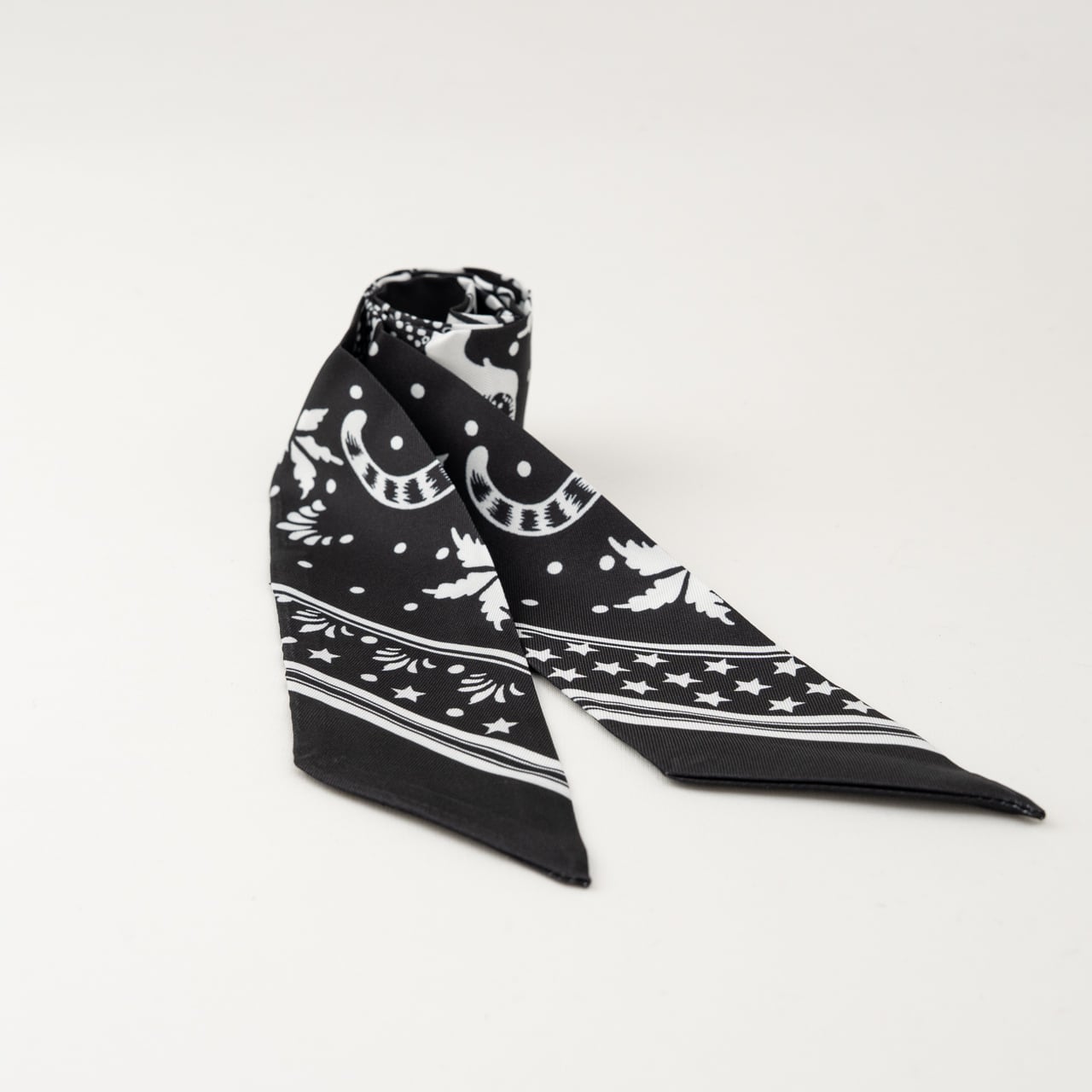 Twilly Scarf - Black Version【ツイリースカーフ ブラック】