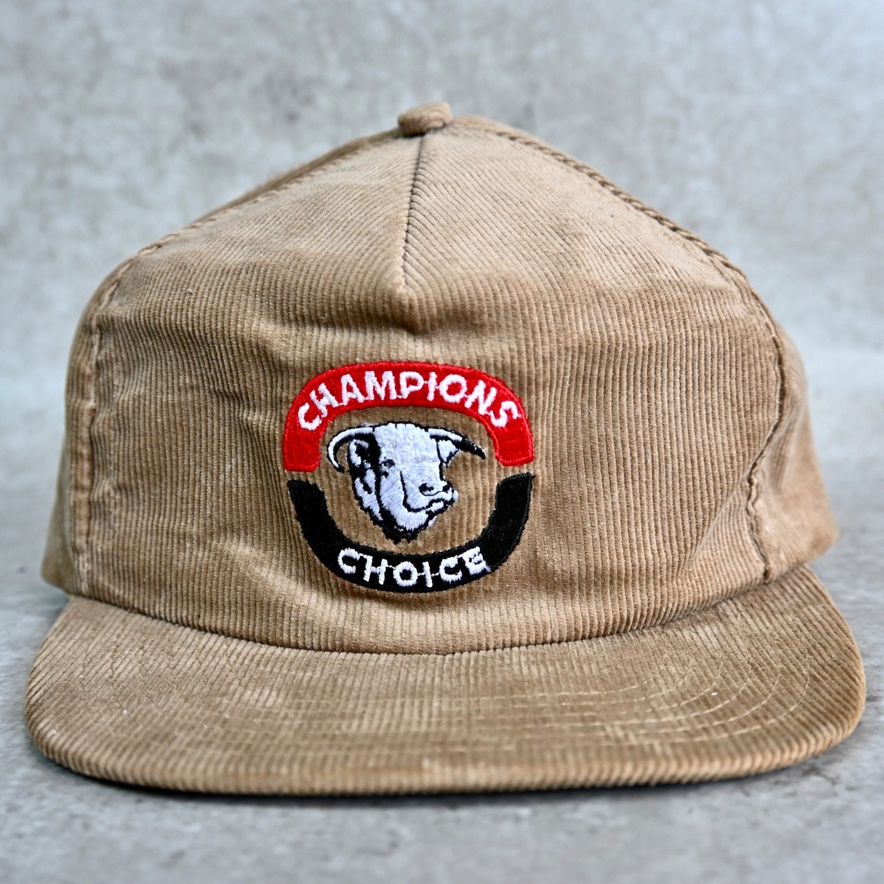 [M1579] Vintage 1990's Champions Choice Salt コーデュロイ キャップ