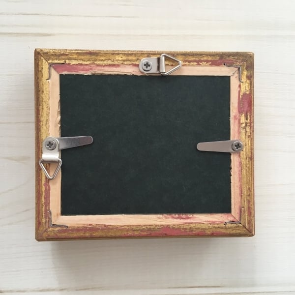 ミクロモザイク・青い花の鳥（額） | shikisaikobo