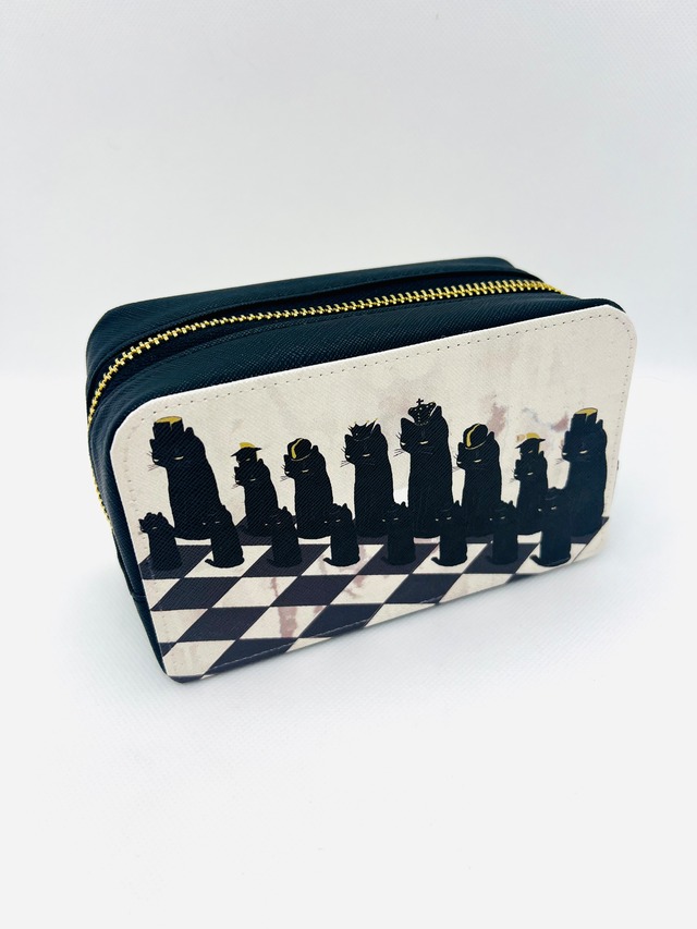 ポーチ『choice &chess』