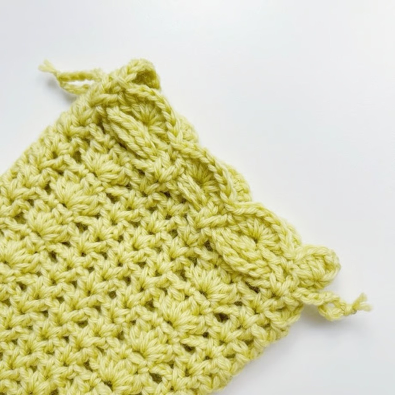 [Pattern] シェルストライプ巾着