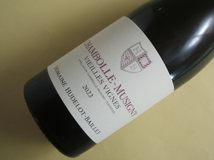 シャンボール・ミュジニー ヴィエーユ・ヴィーニュ 2023年 ユドロ・バイエ