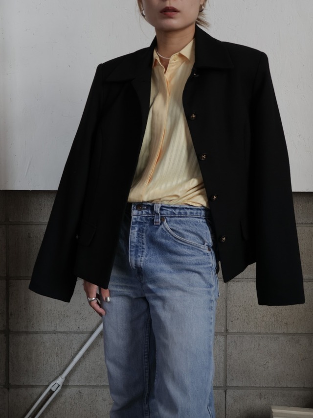 ＜vintage＞retro button jacket