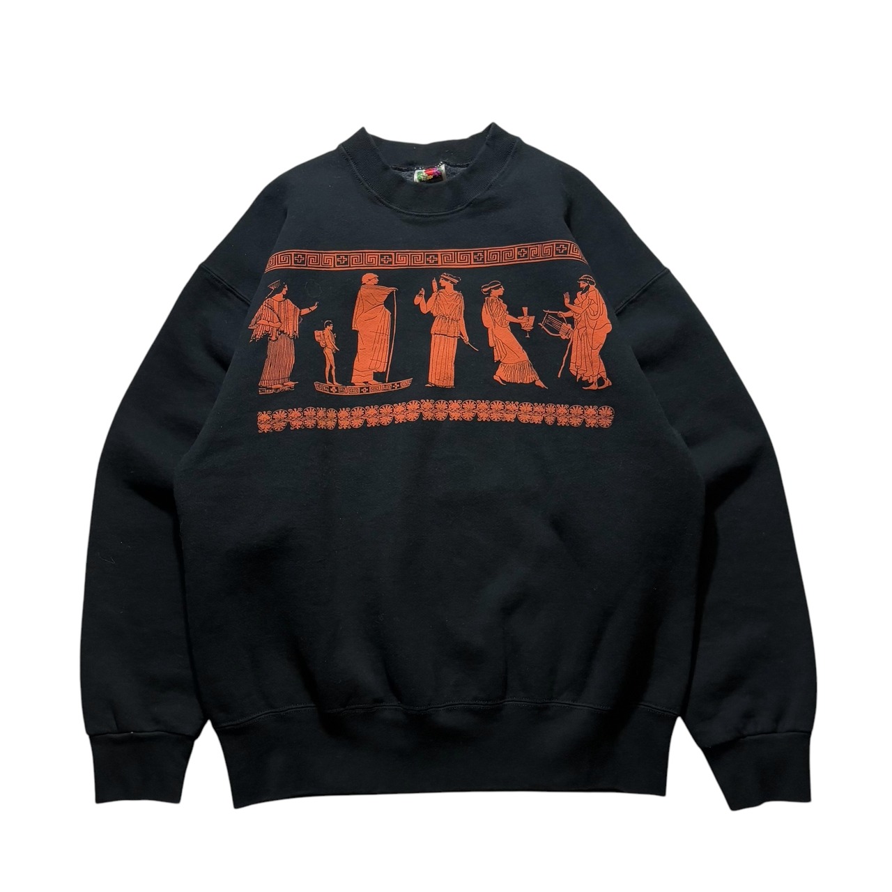 vintage 1990’s “Archaic Greece” print sweat shirt
