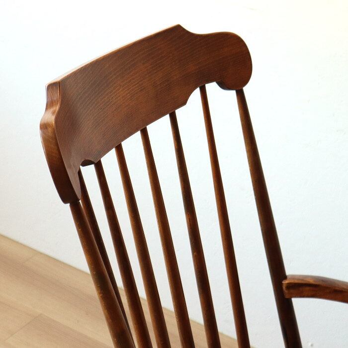 ヴィンテージ ロッキングチェア 飛騨の家具 古家具 ブナ材 無垢材 | RENOKA