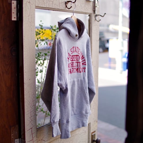 リバースウィーブ 1970-80s Champion Reverse Weave Hoodie / ヴィンテージ チャンピオン 単色タグ パーカー