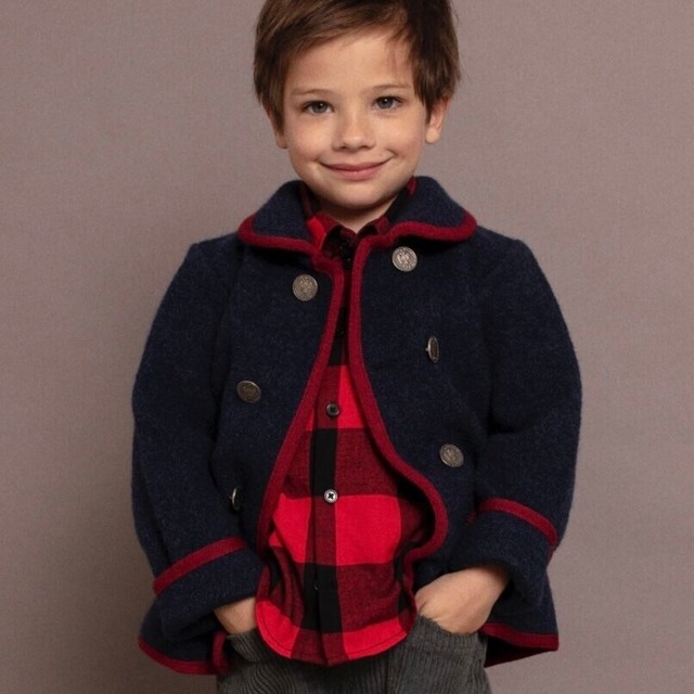 Marae - Double breasted short coat
