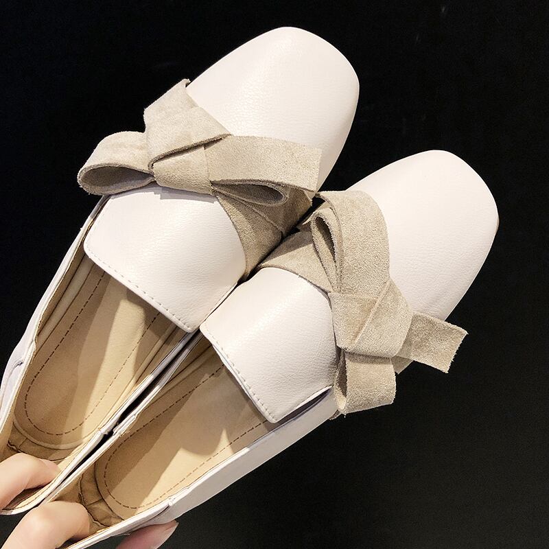 シングルシューズレディースフラットボトム春と夏2020新しいローファーオールマッチナイトとイブニングネット赤小さな香りのよい妖精穏やかなエンドウ豆の靴 部族の婦人靴9018887