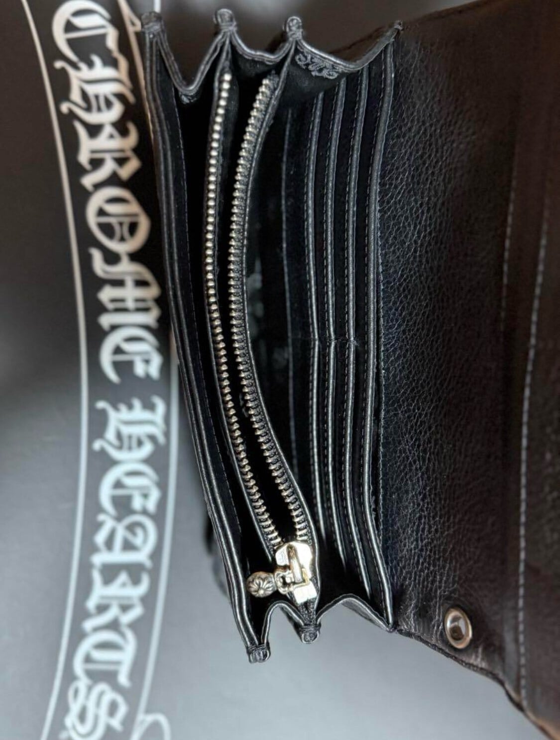 CHROME HEARTS クロムハーツ ジュディ JUDY クロスパッチ 長財布