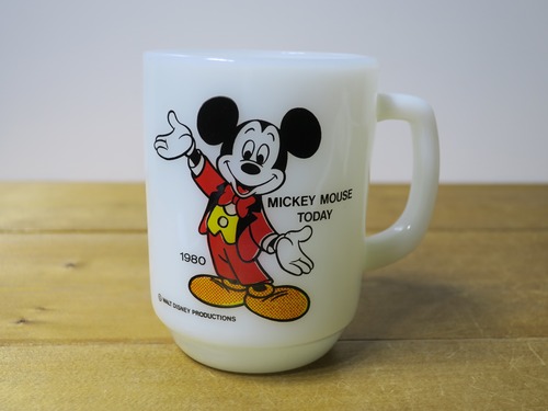 Fire King 9オンスマグ MICKEY MOUSE TODAY