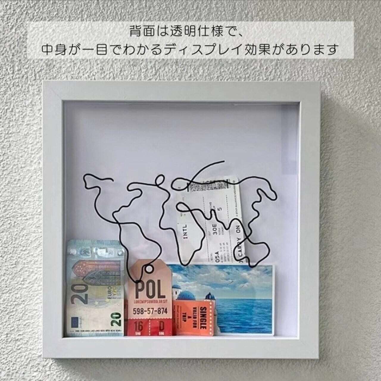 HY 124 . ☆即納☆透明アーカイブボックス チケット収納 コイン保存