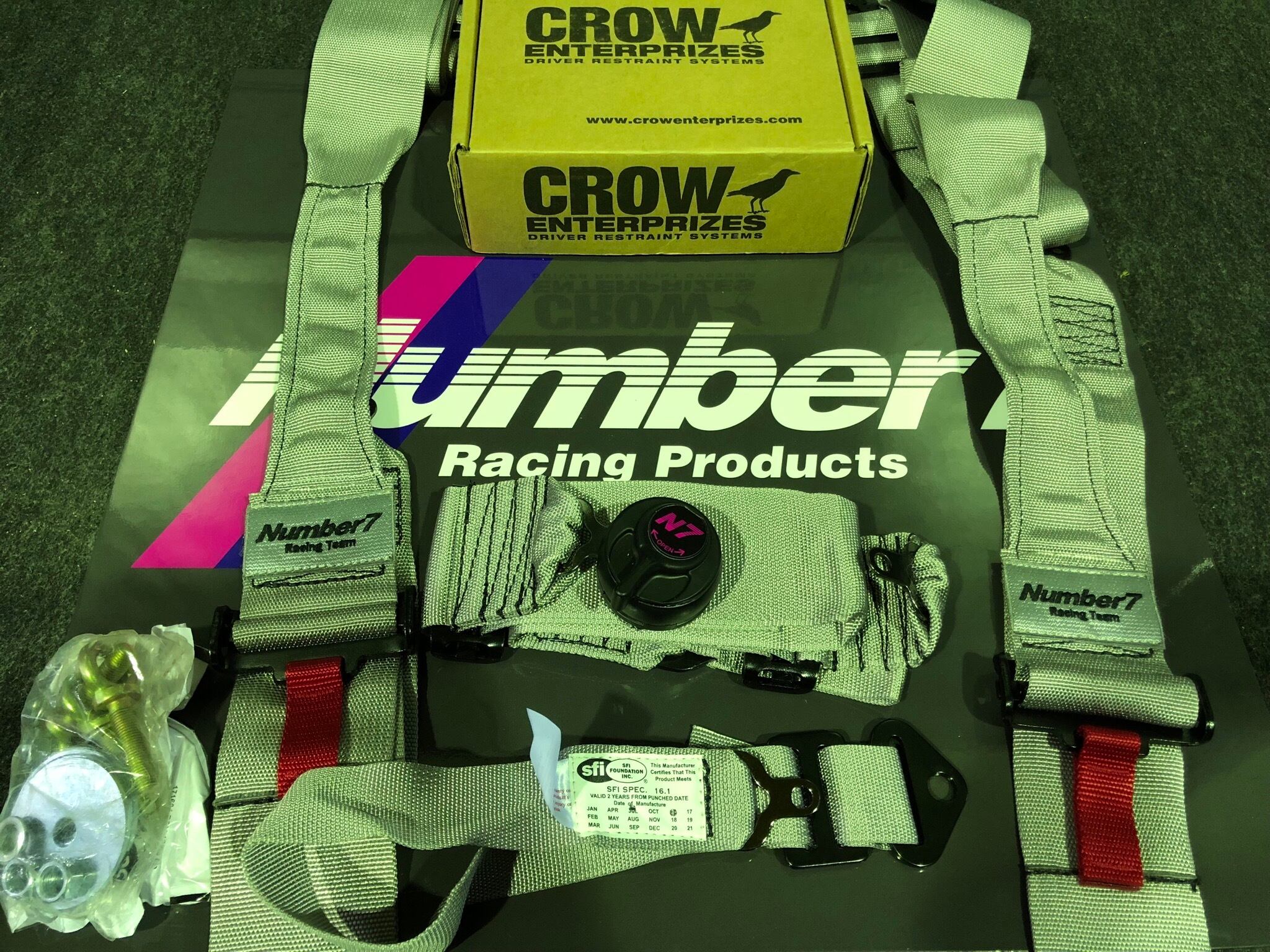 Number7 Racing harness 5 point CROW harness RoyalFlush inc.
