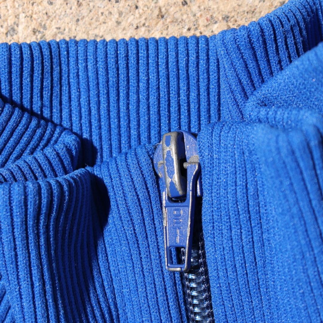 7号 XL 60s ユーゴ製 adidas トラックジャケット アディダス 青 ブルー 