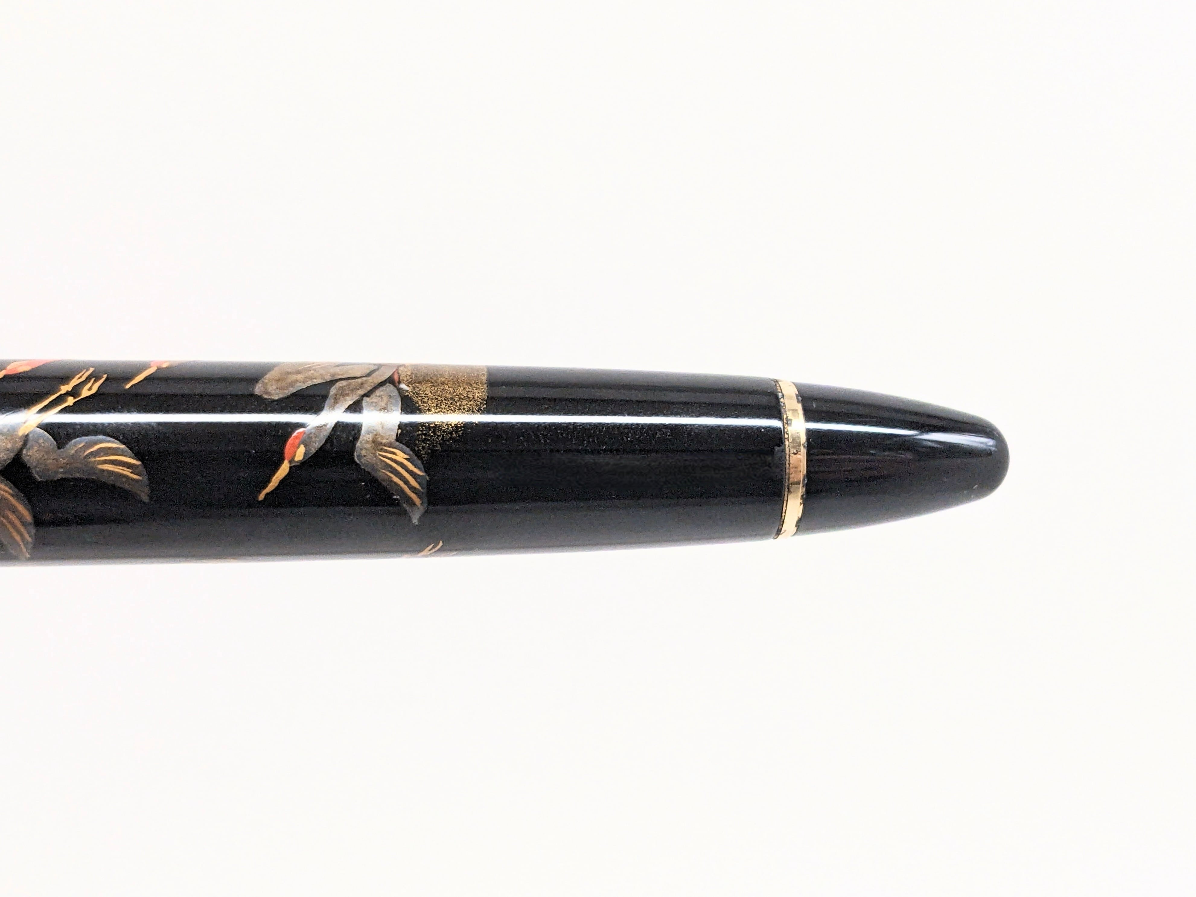 00s セーラー万年筆 蒔絵 鶴 旧 SAILOR (細字) 14K 03046 00s セーラー万年筆 蒔絵 鶴 旧 SAILOR (細字) 14K 03046