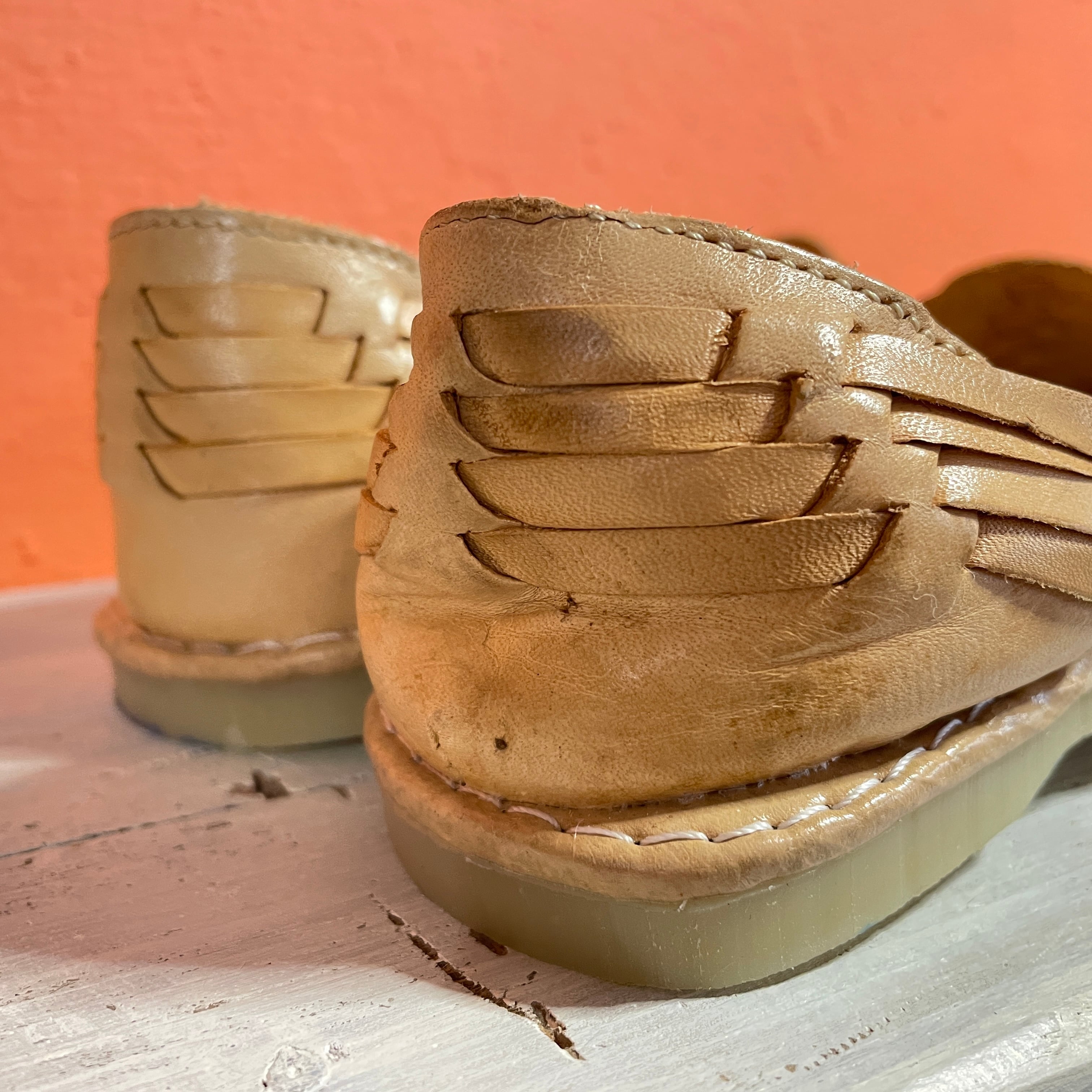メキシコレザーサンダル ワラチェ 小さいサイズ 21～22cm