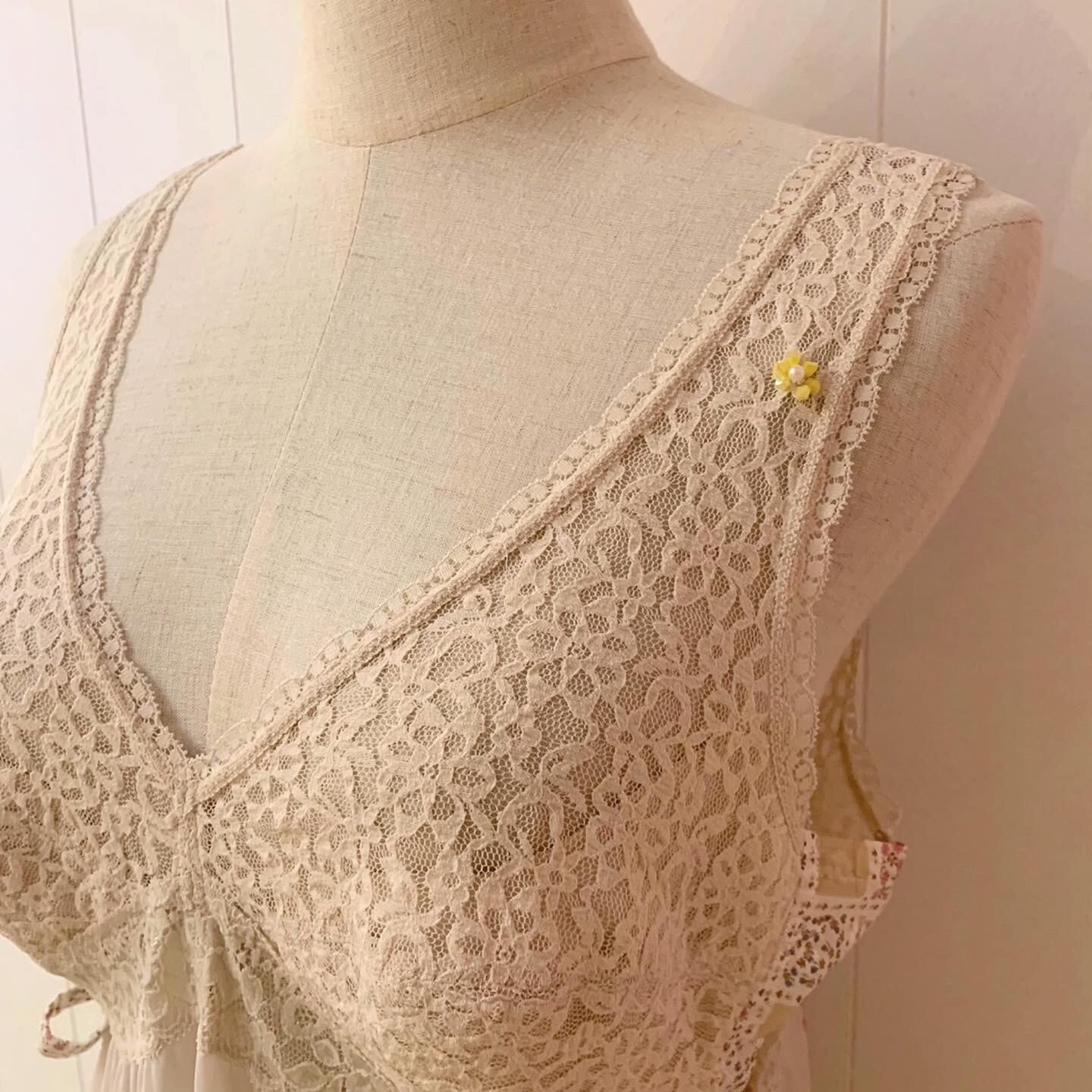 remake : lavender pollination lingerie tunic