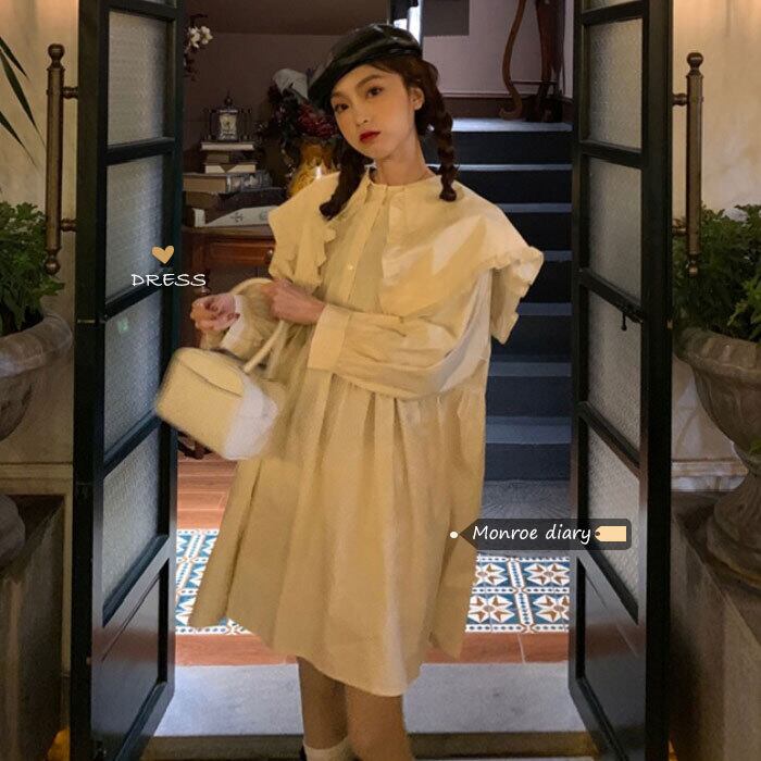 ドレス スプリングスタンダードスカート Aライン レトロ 大人ガーリー スウィート キュート カジュアル 春物 モンロー80265271211