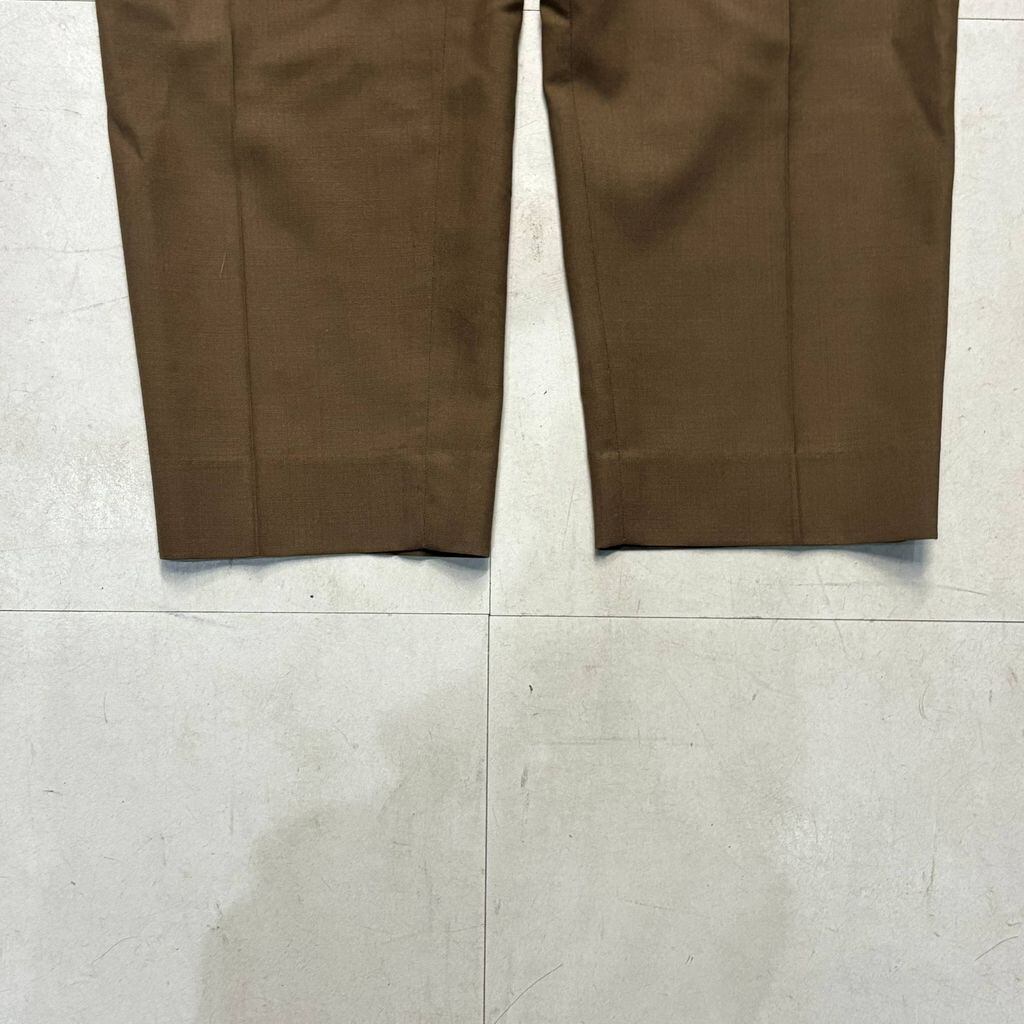 MARKAWARE マーカウェア 19SS FRONT PLEATS PEG TOP ORGANIC WOOL