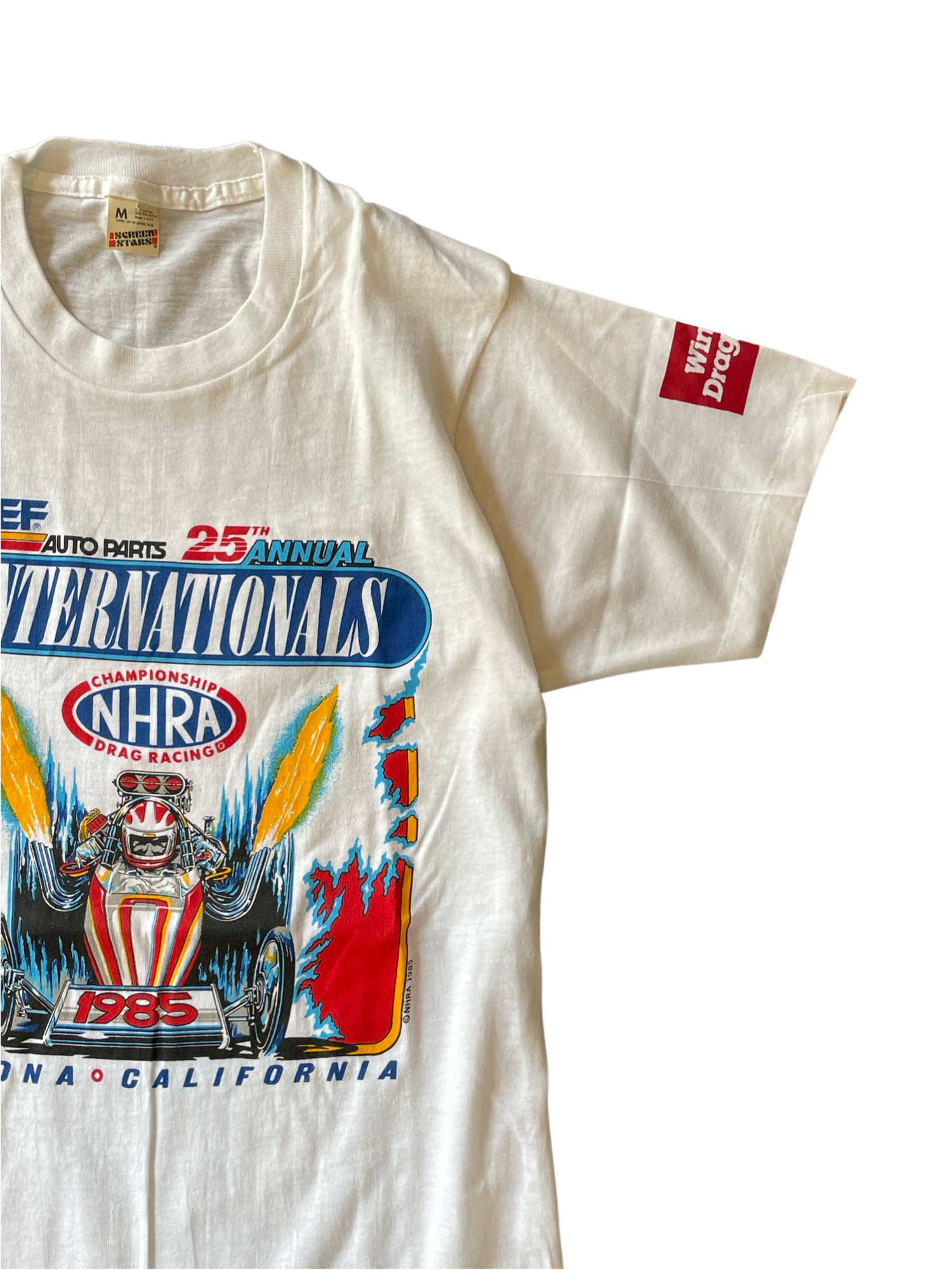 deadstock】NHRA レーシングTシャツ (size:M)bt-020 | FABRIC used ...