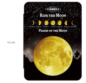 架空の洋書、月の事柄が描かれた "RIDE THE MOON" iPadケース