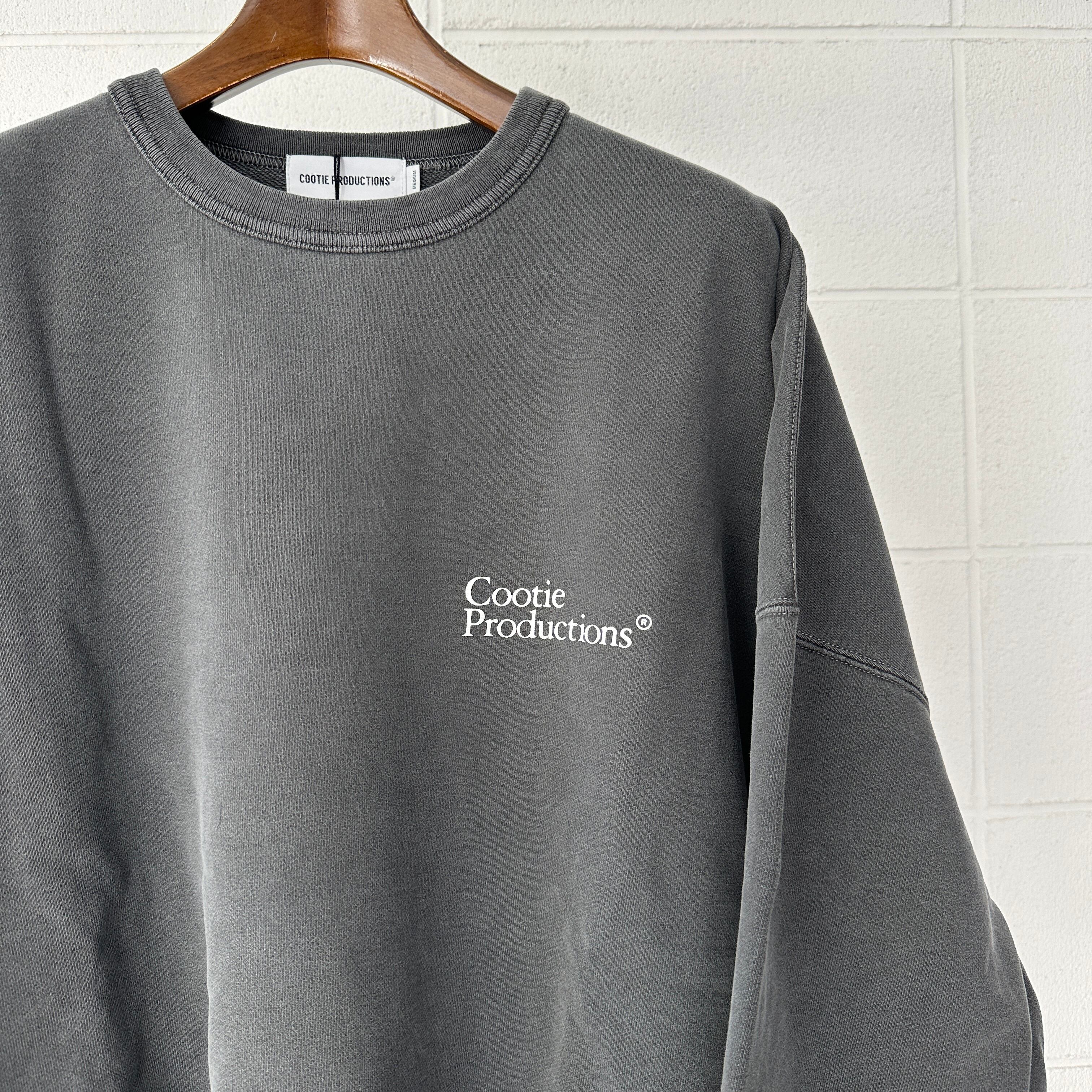 COOTIE Pigment Dyed Sweat Crew トレーナー｜スウェット