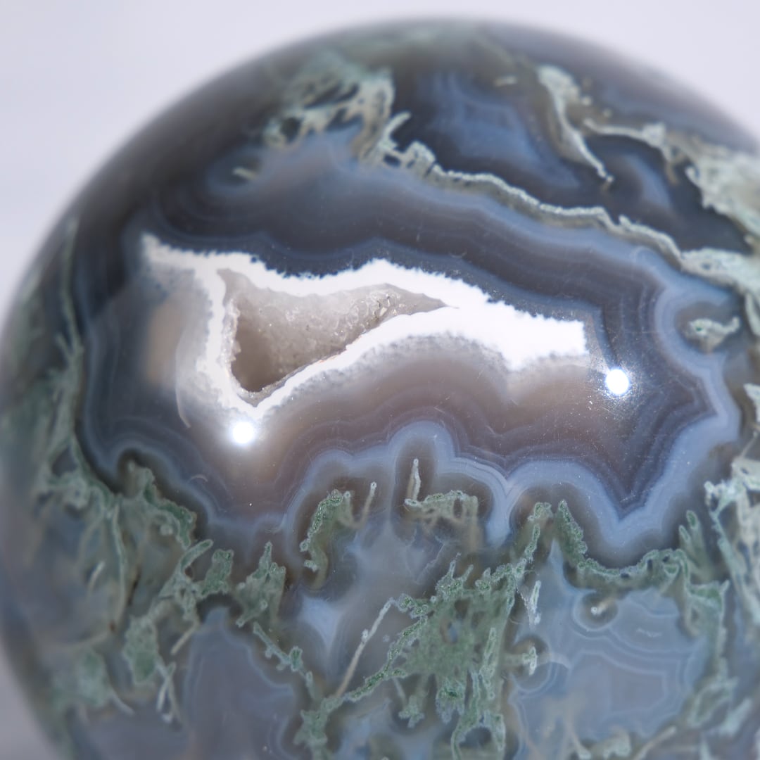 モスアゲート / スフィア【φ6.9cm】 | ariife.公式オンライン