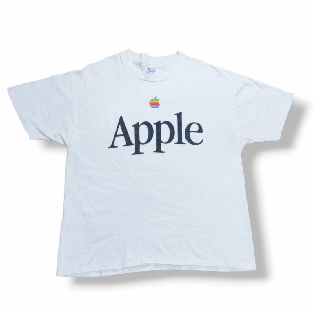 Apple Tシャツ 90s レインボーロゴ Vintage 企業