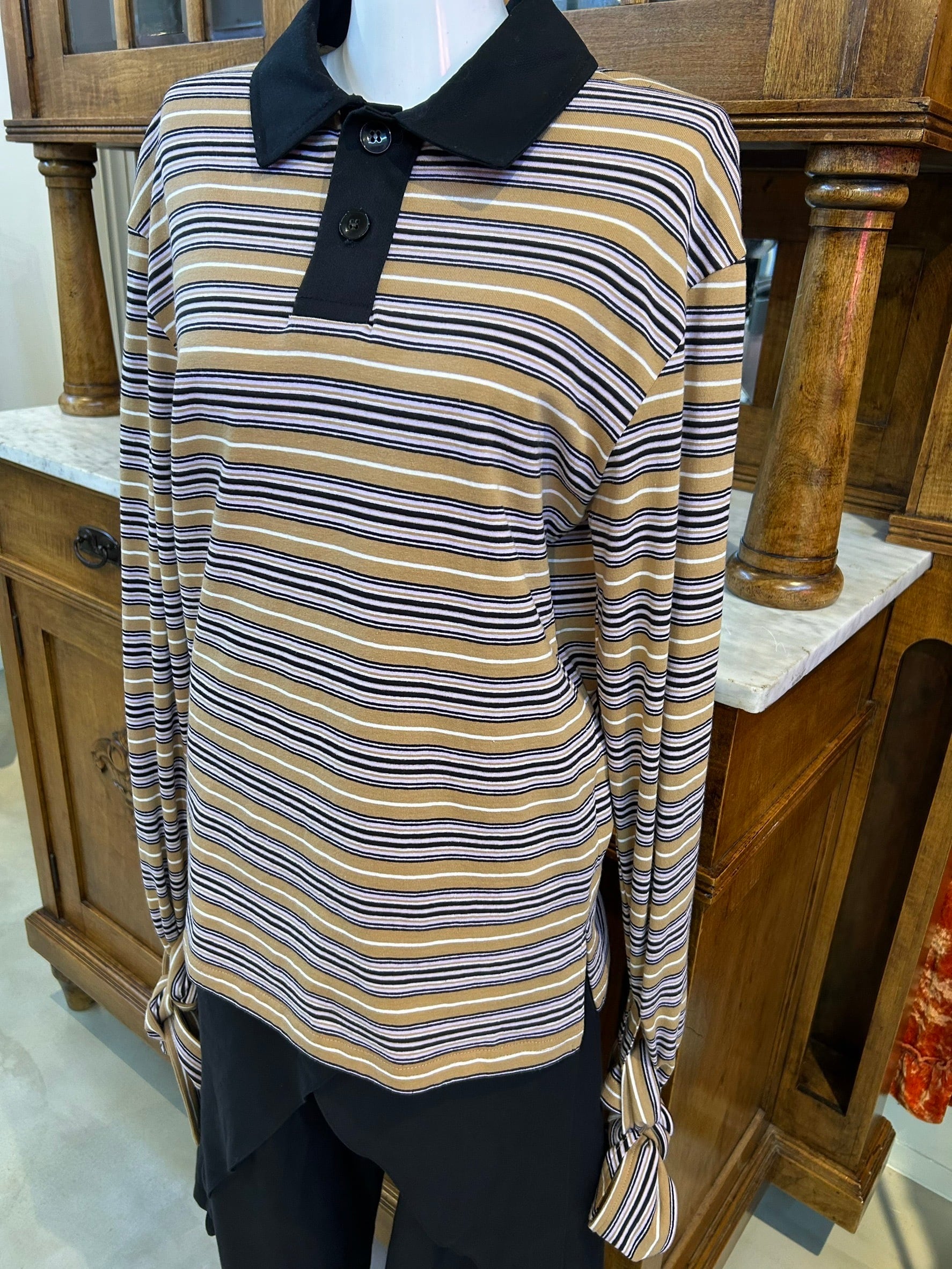 STRONGTHE wrist wraps polo shirt