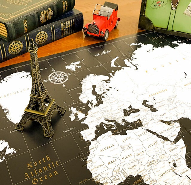 ザ マップ オブ コロンバス インテリア用世界地図 塗り絵ができる世界地図 2枚セット 全3色 Lagodesign ザ マップ オブ コロンバス インテリア用世界地図 塗り絵ができる世界地図 2枚セット 全3色 Lagodesign