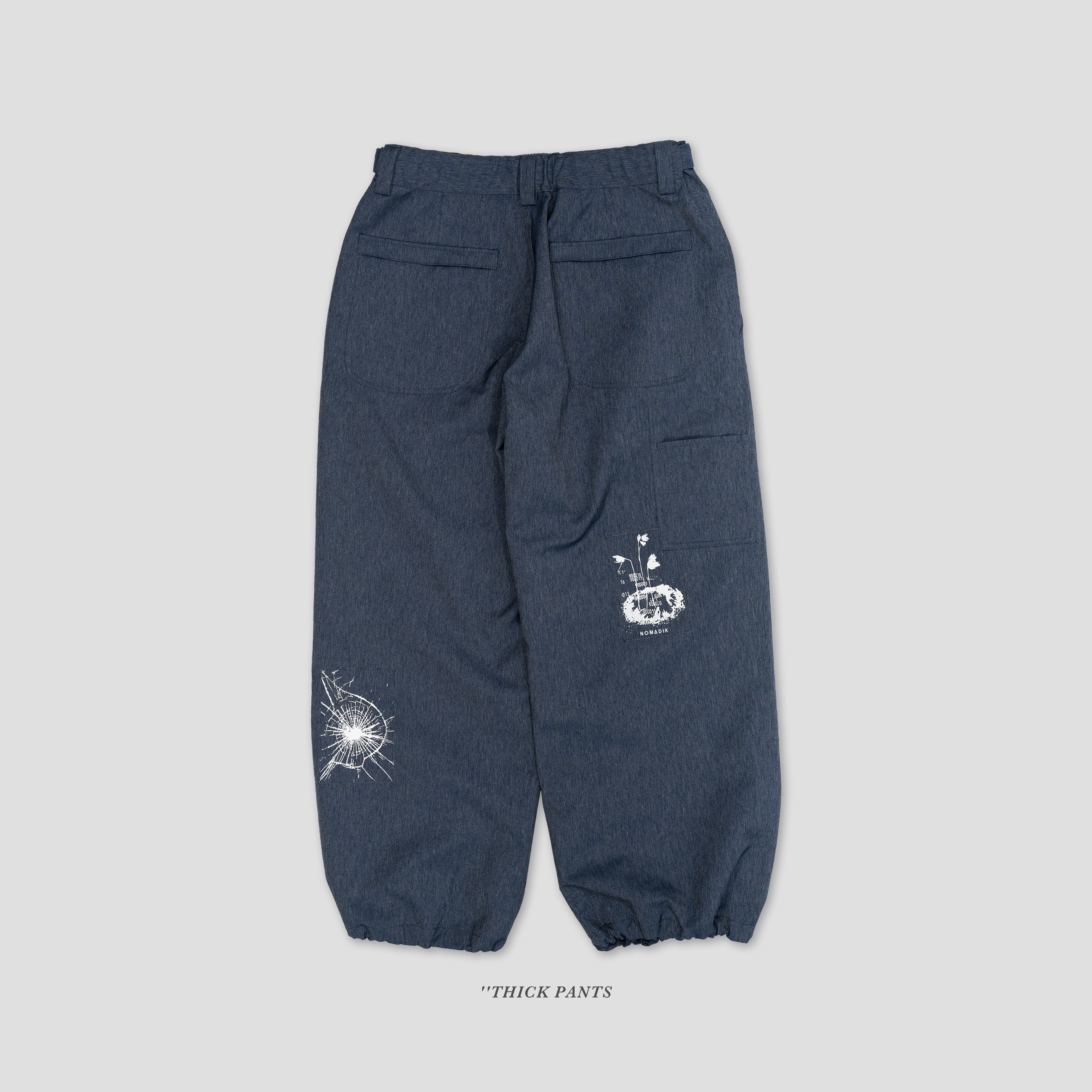スノーボード NOMADIK THICK PANTS DM PATCH Lsize THICK PANTS DM PATCH | NOMADIK STORE