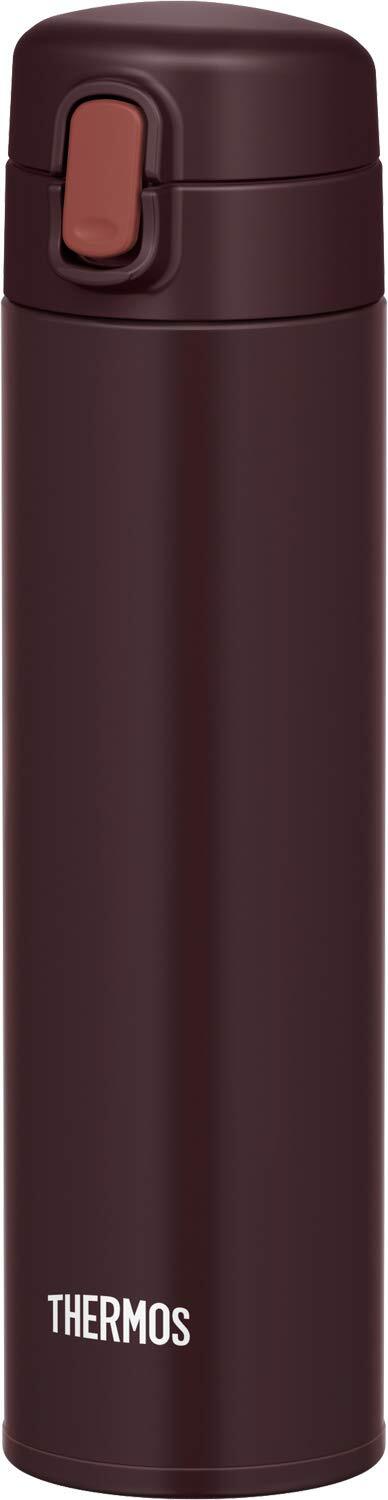 【新着特価】サーモス 水筒 真空断熱ストローボトル 450ml ブラウン 保冷専用 FJM-450 BW